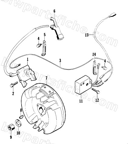 MAGNETO ASSEMBLY diagram