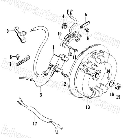MAGNETO ASSEMBLY diagram