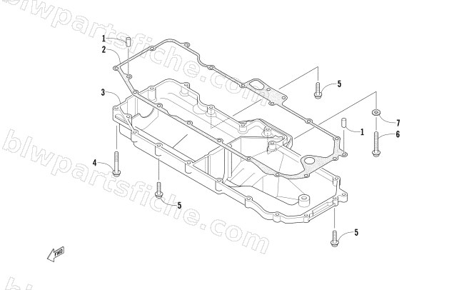 OIL PAN ASSEMBLY diagram
