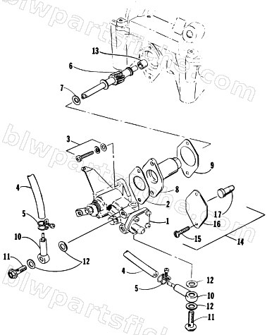 OIL PUMP diagram