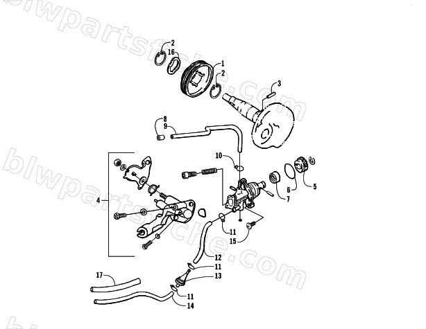 OIL PUMP ASSEMBLY diagram