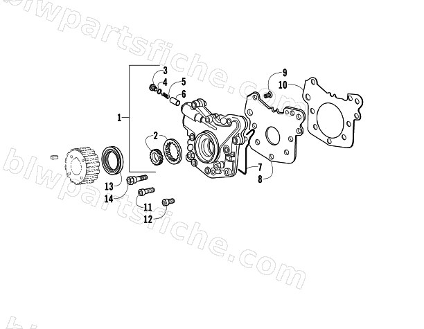 OIL PUMP ASSEMBLY diagram