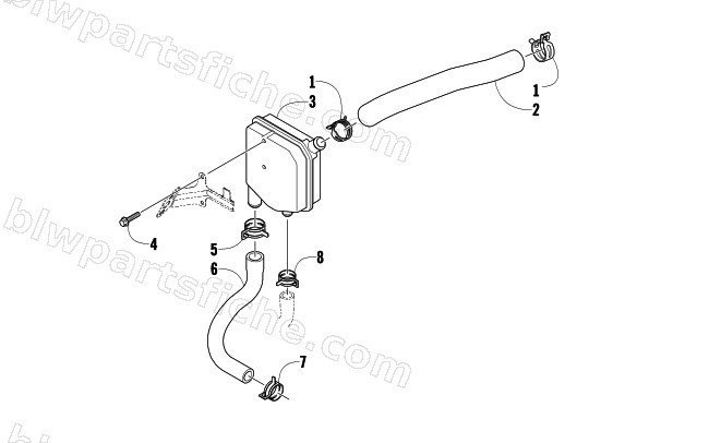 OIL SEPARATOR ASSEMBLY diagram