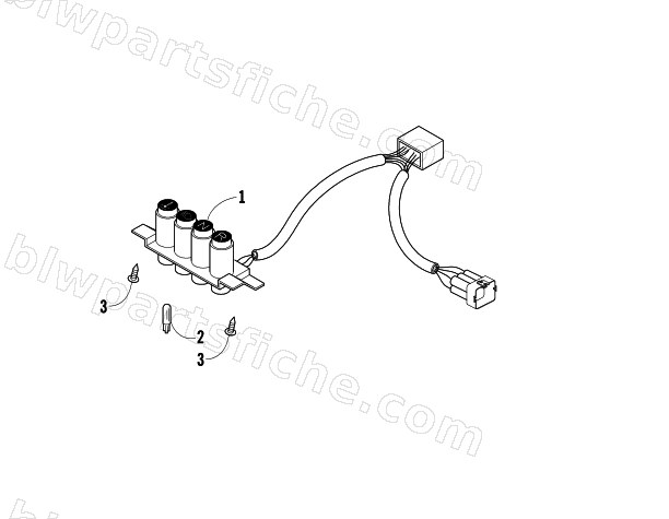 PILOT LAMP ASSEMBLY diagram