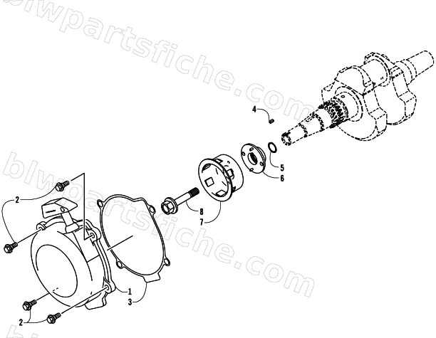 RECOIL STARTER diagram