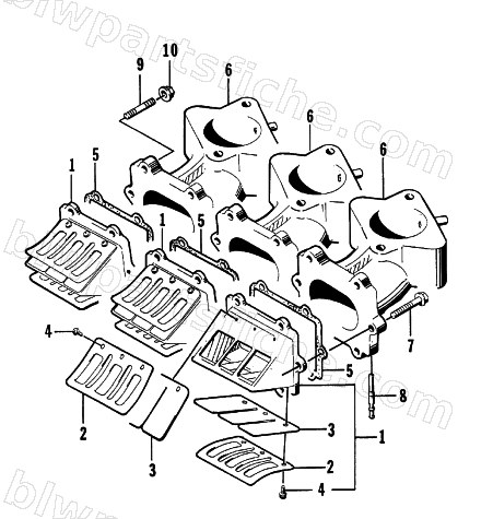 REED VALVE ASSEMBLY diagram