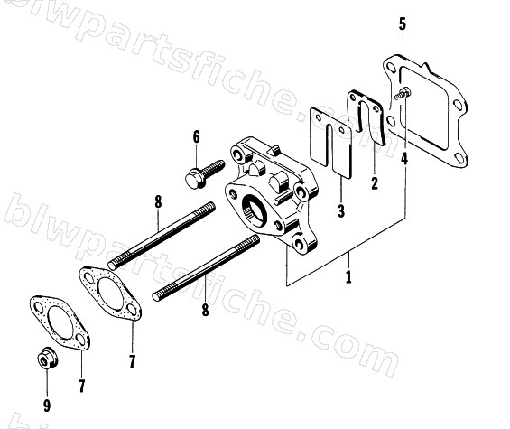 REED VALVE ASSEMBLY diagram