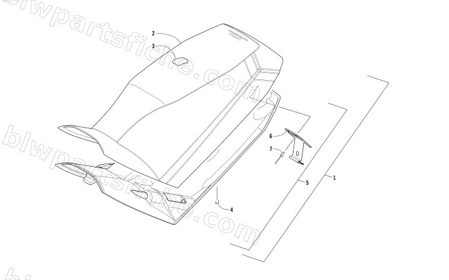 SEAT ASSEMBLY diagram