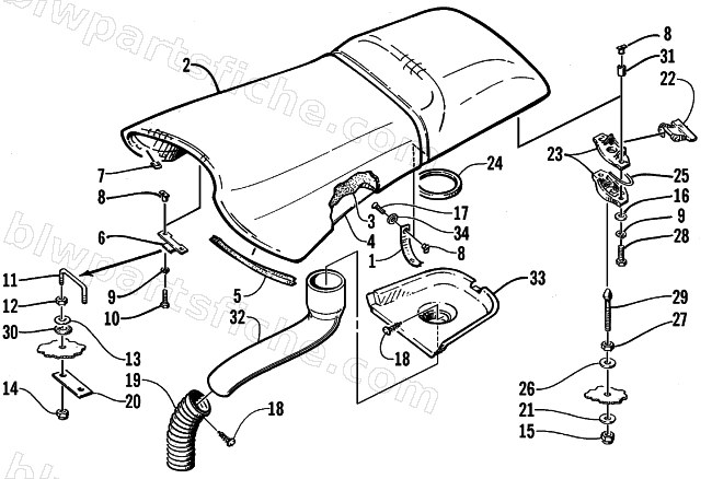SEAT ASSEMBLY diagram