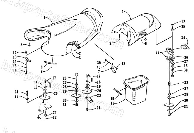 SEAT ASSEMBLY diagram