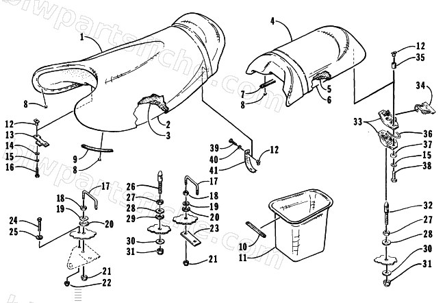 SEAT ASSEMBLY diagram