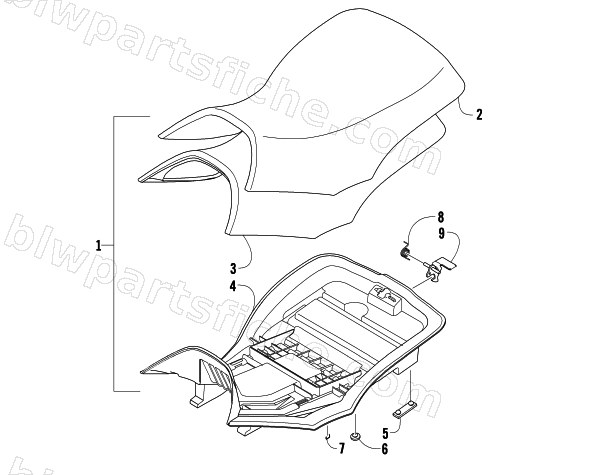 SEAT ASSEMBLY diagram