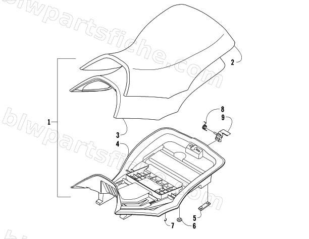 SEAT ASSEMBLY diagram