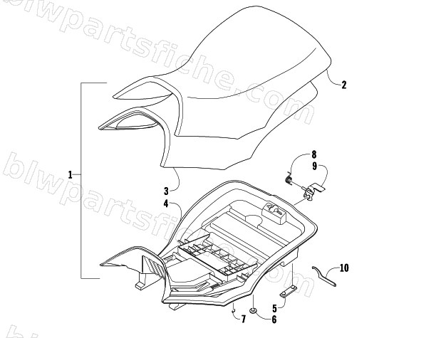 SEAT ASSEMBLY diagram
