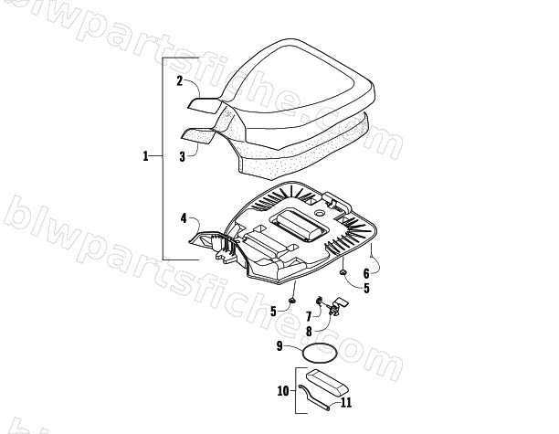 SEAT ASSEMBLY diagram