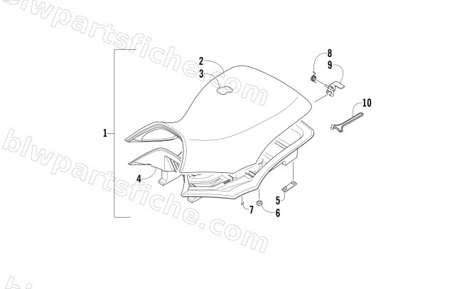 SEAT ASSEMBLY diagram