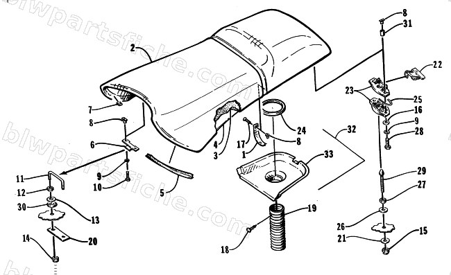 SEAT ASSEMBLY diagram