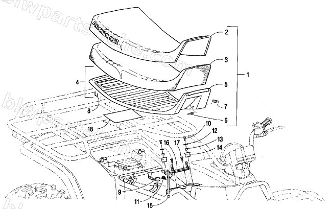 SEAT ASSEMBLY diagram