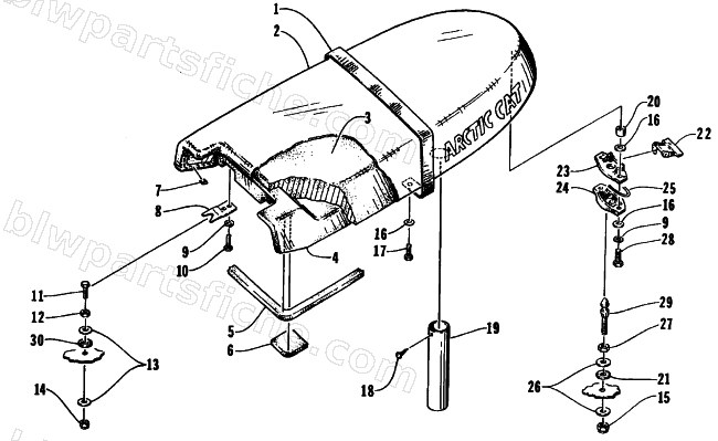 SEAT ASSEMBLY diagram