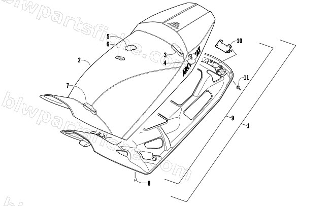 SEAT ASSEMBLY diagram