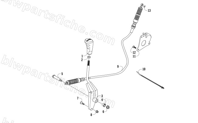 SHIFTER ASSEMBLY diagram