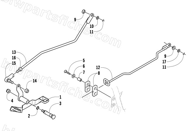 SHIFTER ASSEMBLY diagram