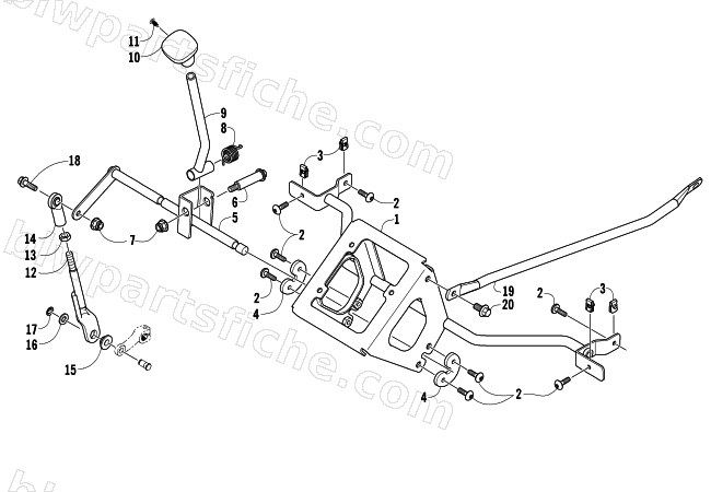SHIFTER ASSEMBLY diagram