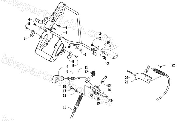 SHIFTER ASSEMBLY diagram