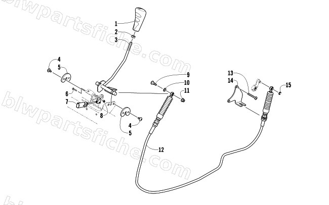 SHIFTER ASSEMBLY diagram