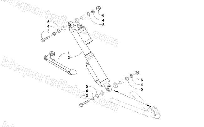 SHOCK ABSORBER ASSEMBLY diagram