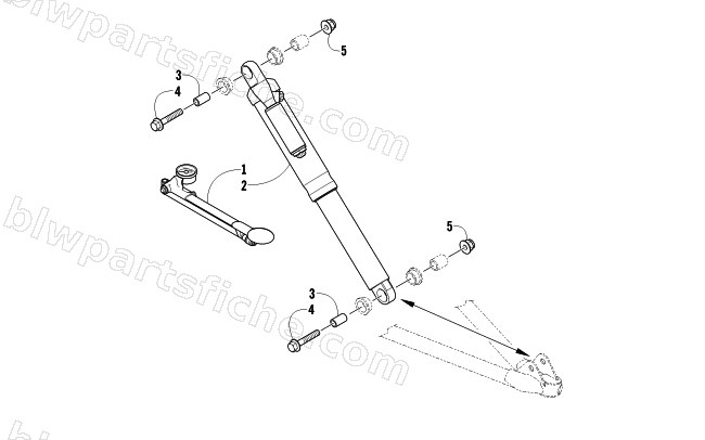 SHOCK ABSORBER ASSEMBLY diagram