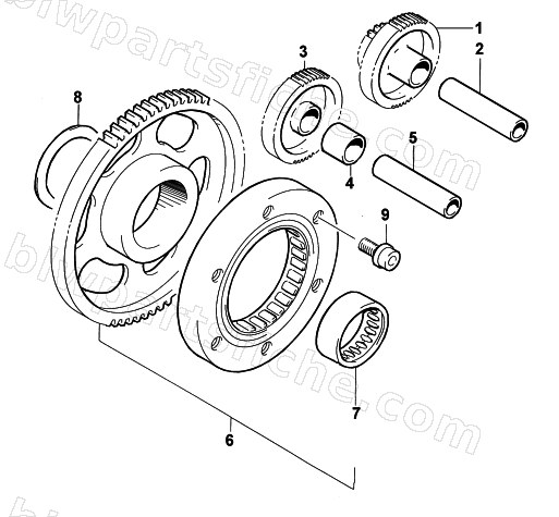 STARTER CLUTCH ASSEMBLY diagram