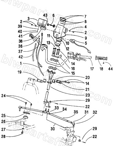 STEERING ASSEMBLY diagram
