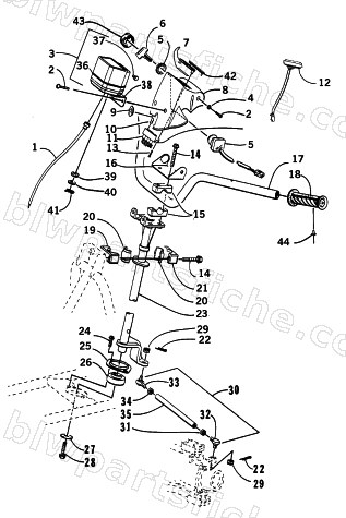 STEERING ASSEMBLY diagram
