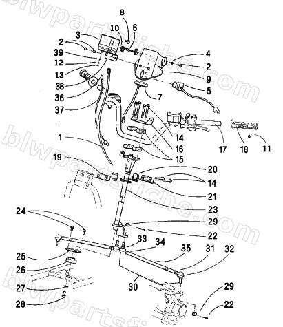 STEERING ASSEMBLY diagram
