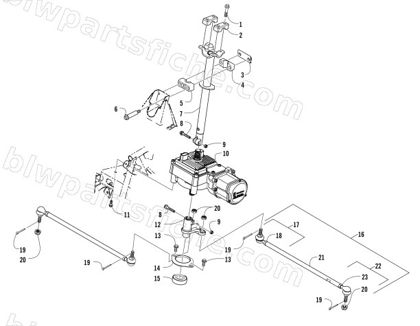 STEERING ASSEMBLY diagram