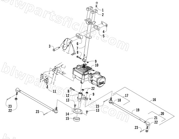 STEERING ASSEMBLY diagram