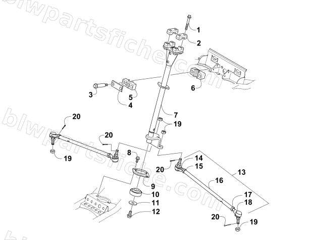 STEERING ASSEMBLY diagram