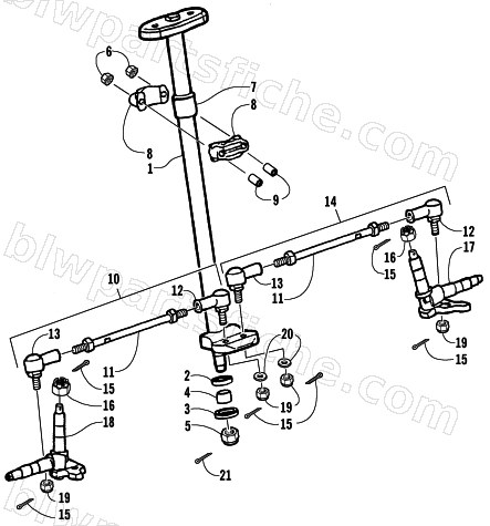 STEERING ASSEMBLY diagram