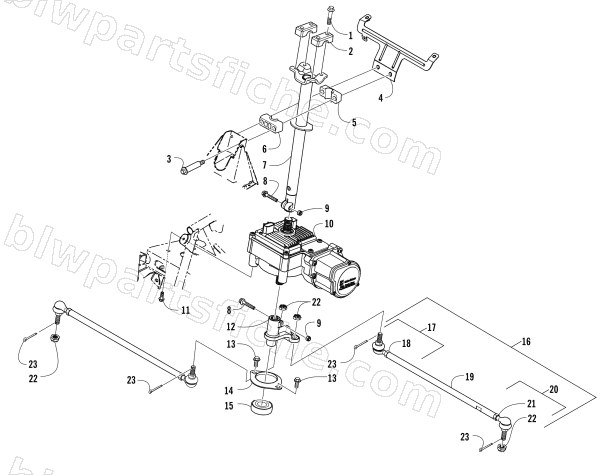 STEERING ASSEMBLY diagram
