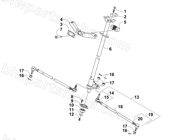 STEERING ASSEMBLY diagram