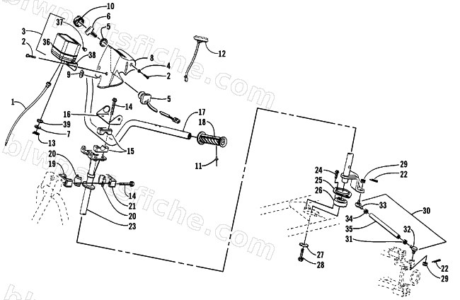 STEERING ASSEMBLY diagram