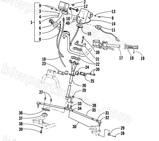 STEERING ASSEMBLY diagram