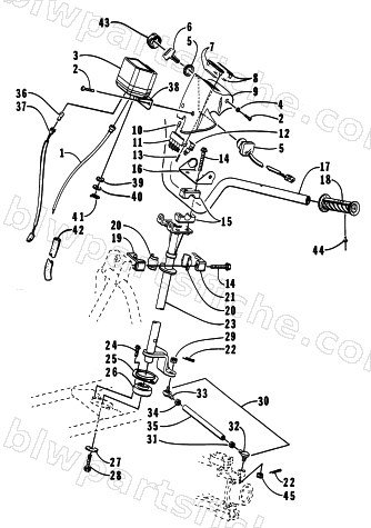 STEERING ASSEMBLY diagram