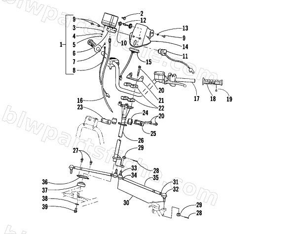 STEERING ASSEMBLY diagram