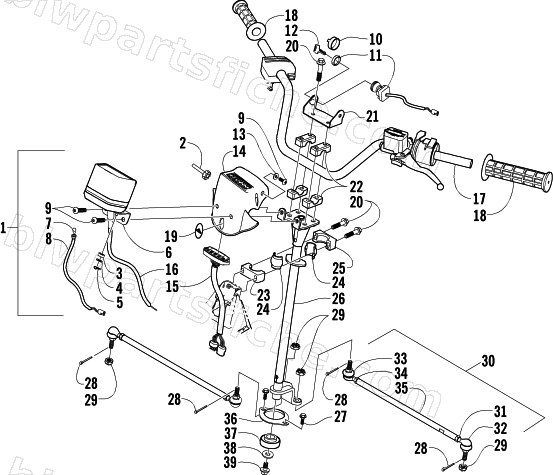 STEERING ASSEMBLY diagram