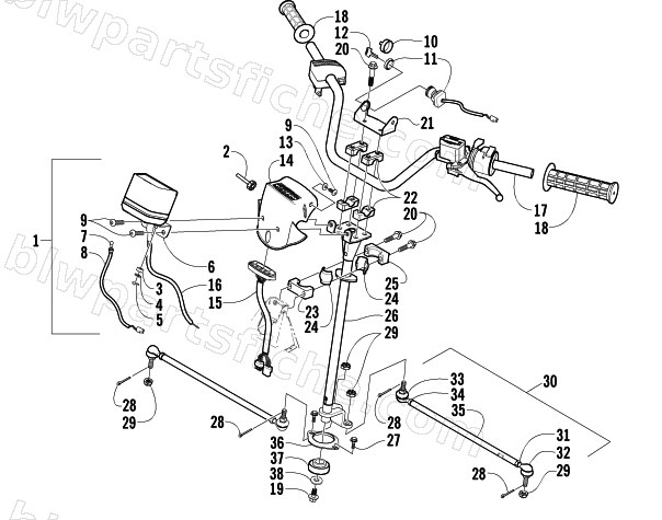 STEERING ASSEMBLY diagram