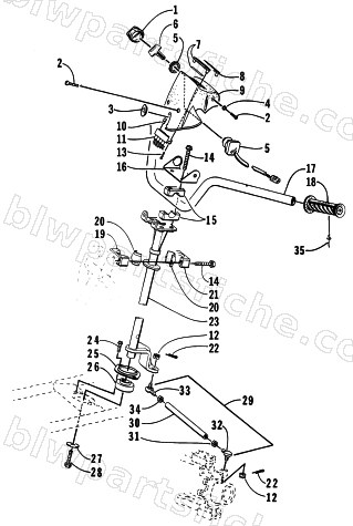 STEERING ASSEMBLY diagram
