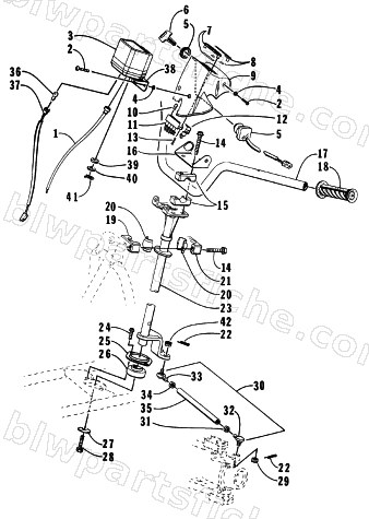 STEERING ASSEMBLY diagram