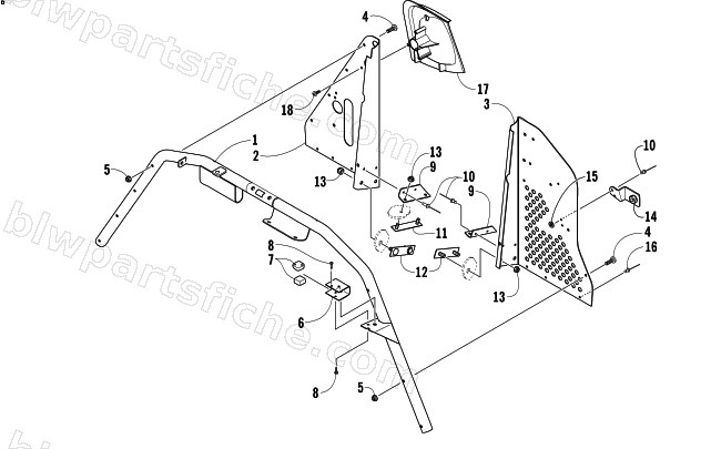 STEERING SUPPORT ASSEMBLY diagram